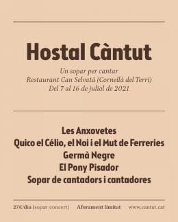 Presentada la programació de l’Hostal Càntut, sopars per cantar